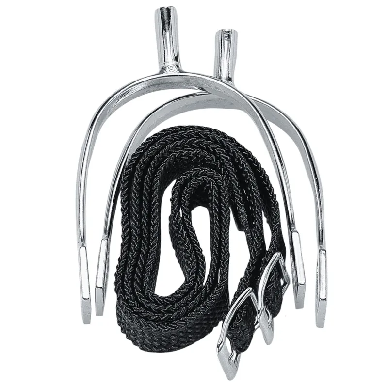 Korsteel Prince of Wales Ladies 20mm Never Rust Spurs